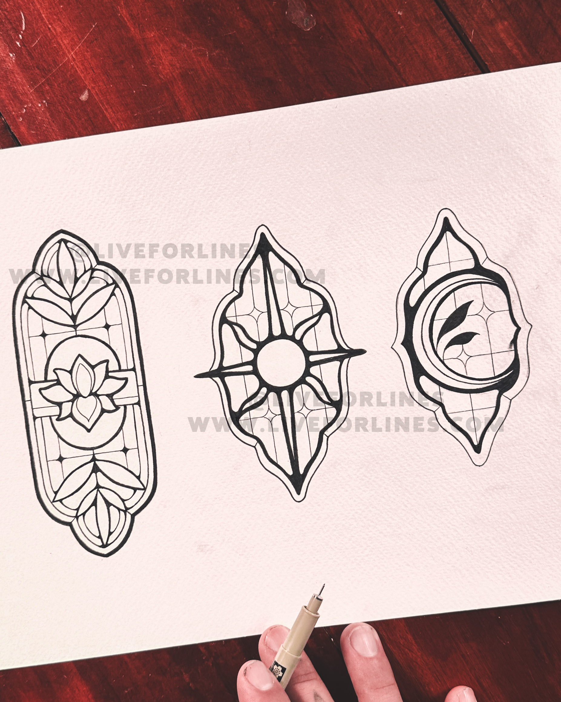 Stained Glass (3 designs)