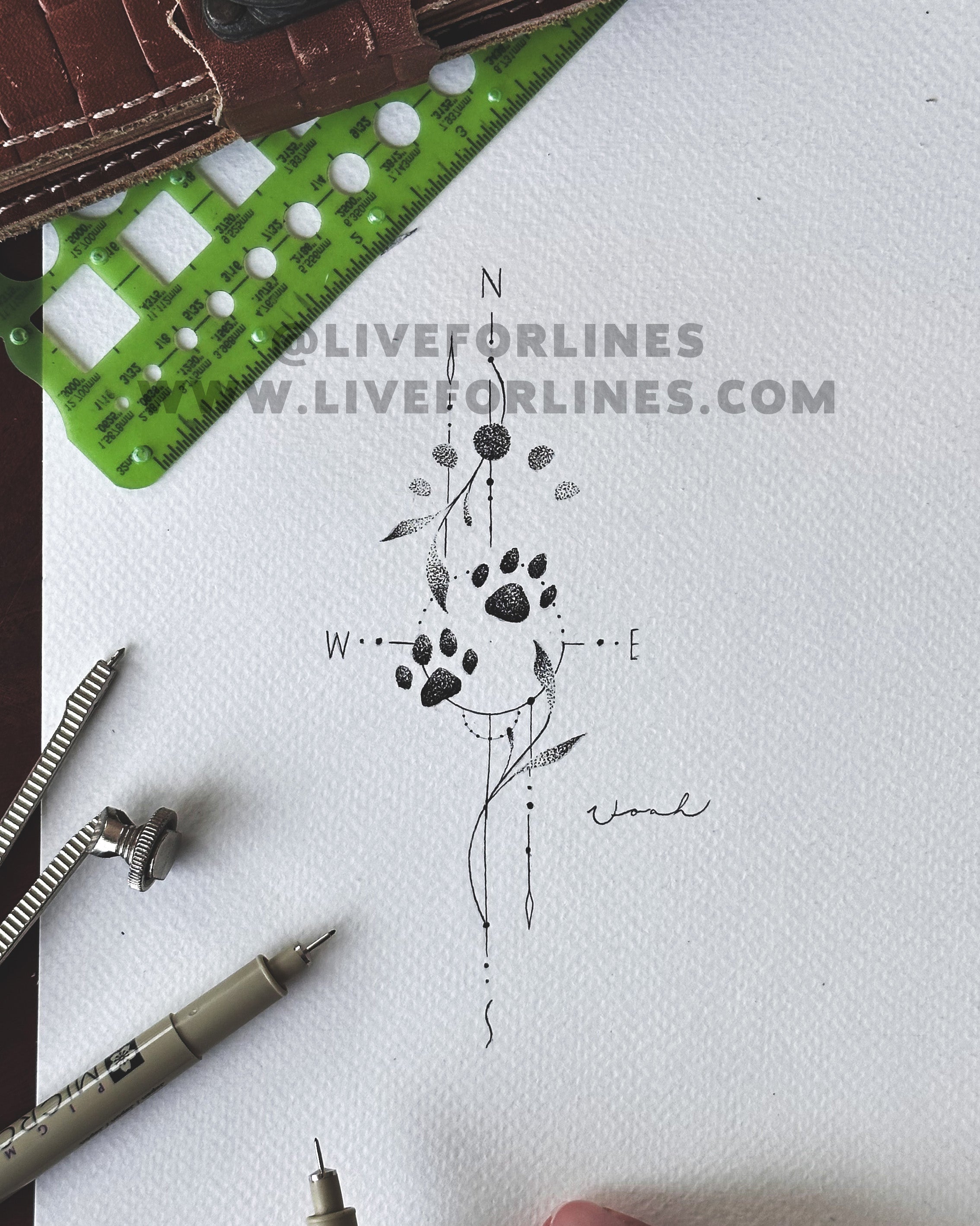 Dog Paws - 8 Designs
