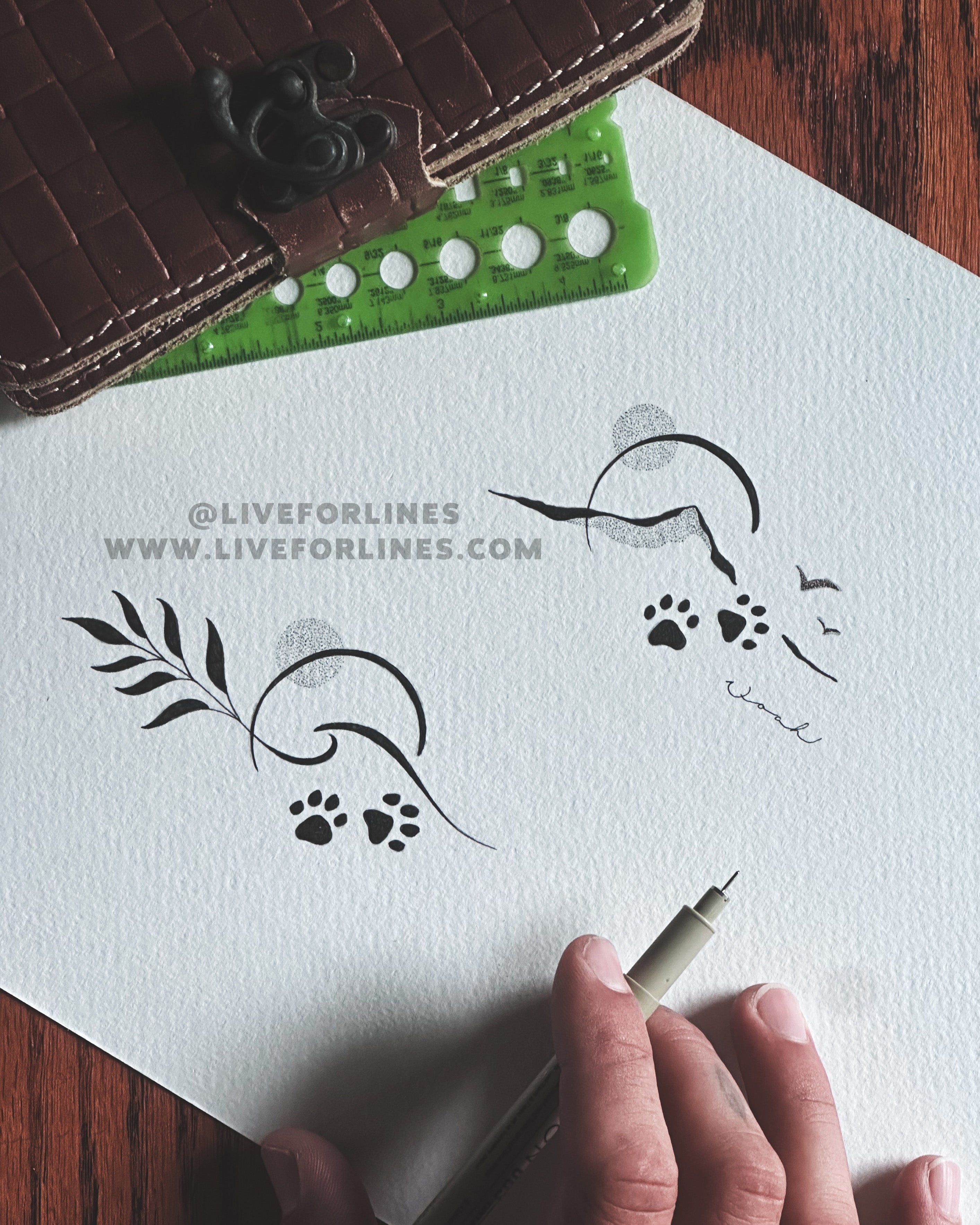 Dog Paws - 8 Designs