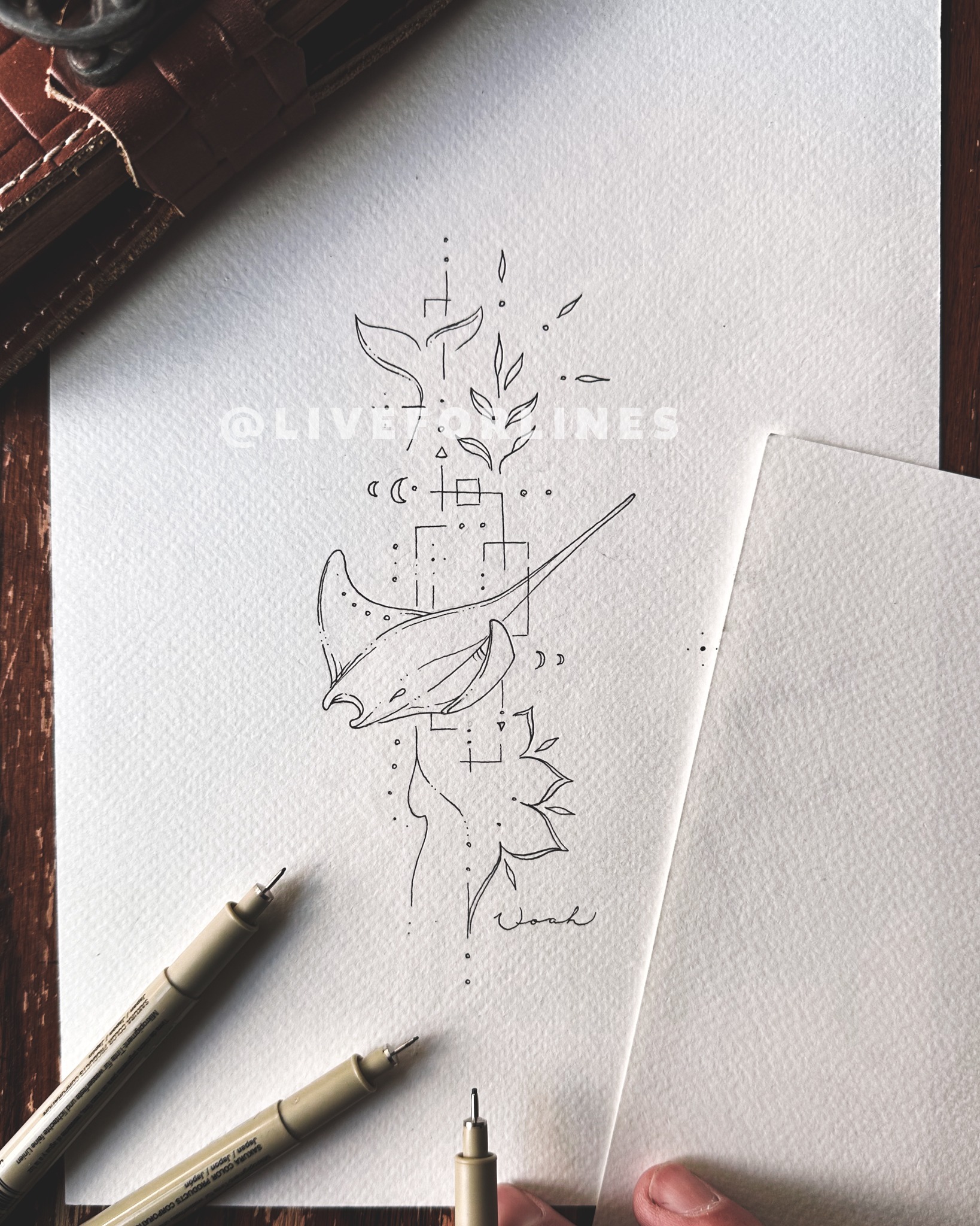 Ocean Tattoo Bundle - 6 designs