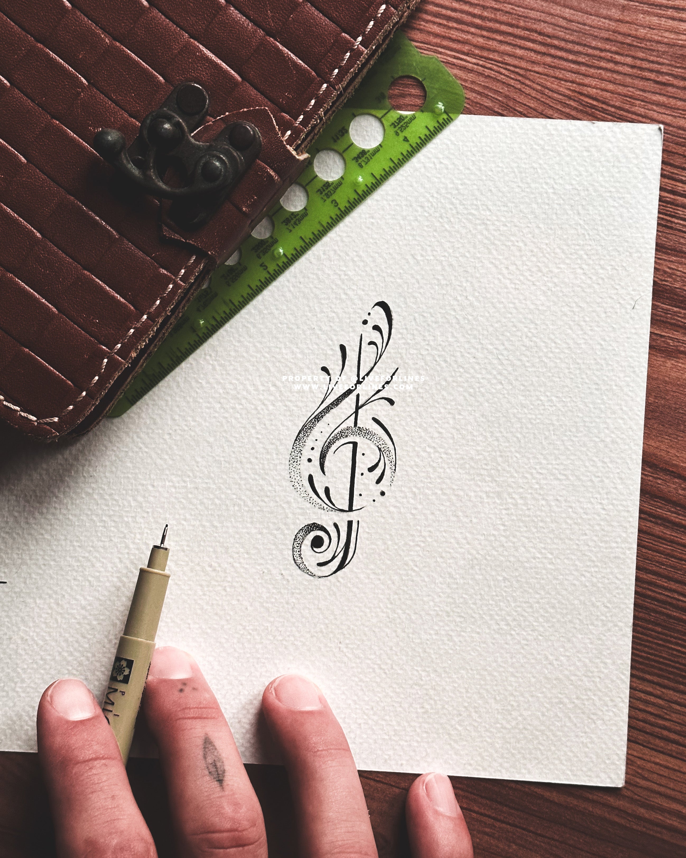 Music Tattoos - 5 designs