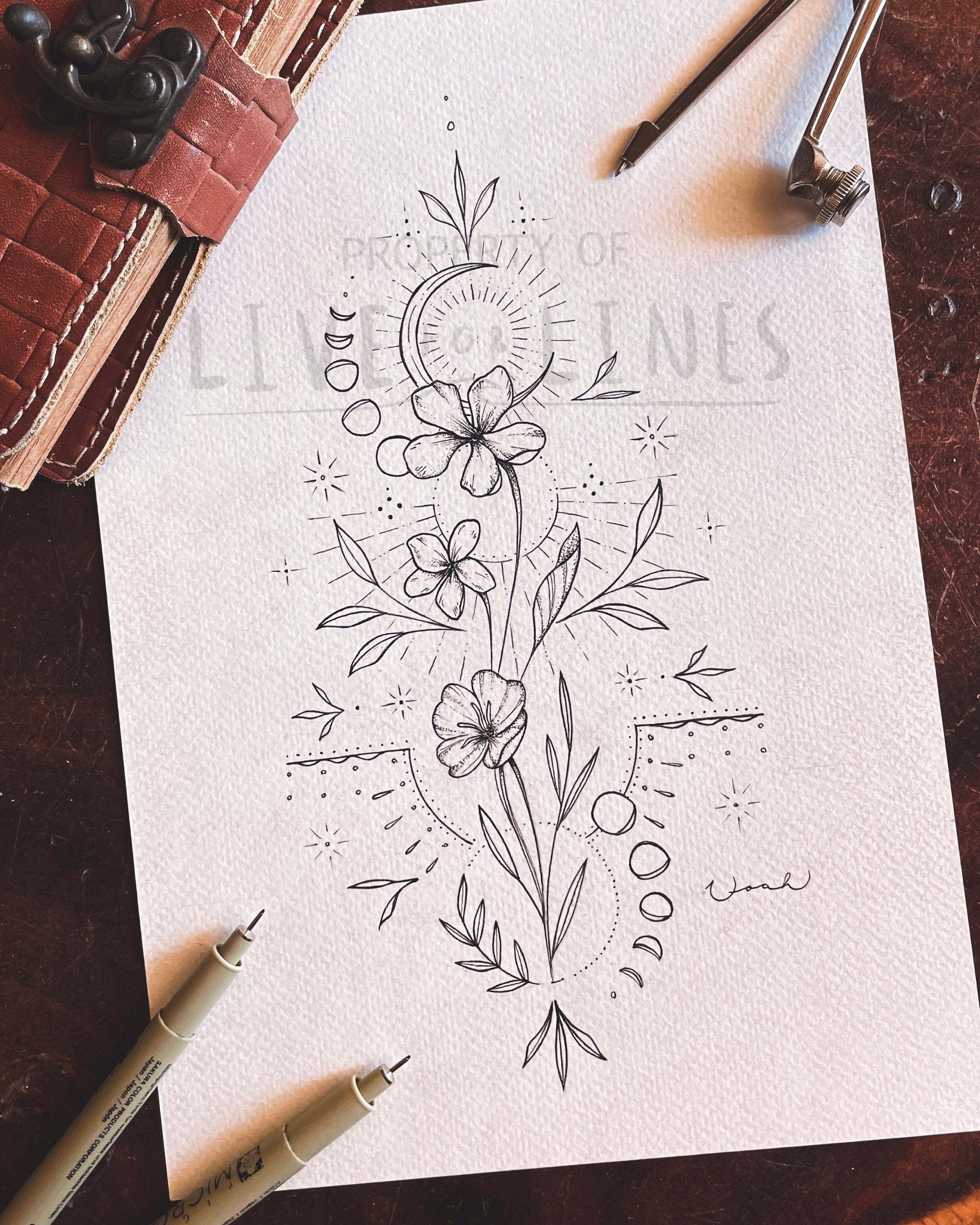 February Birth Flower Tattoos That Shine