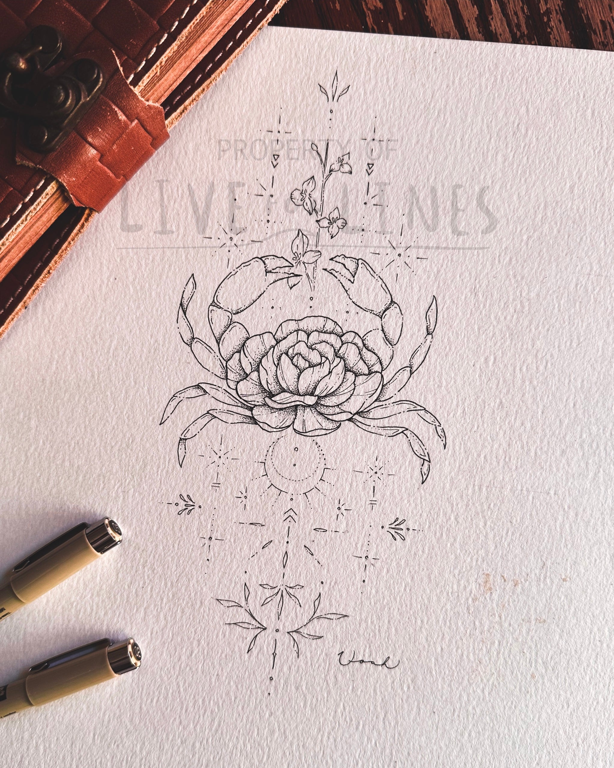 Cancer Zodiac - 4 designs