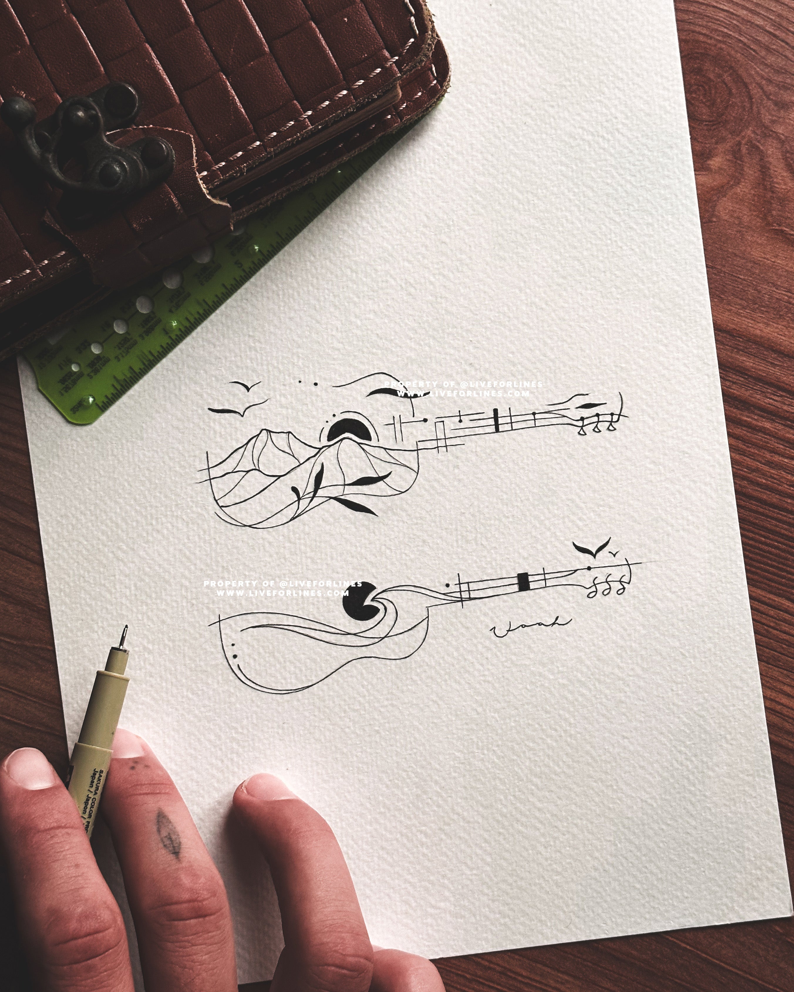 Music Tattoos - 5 designs