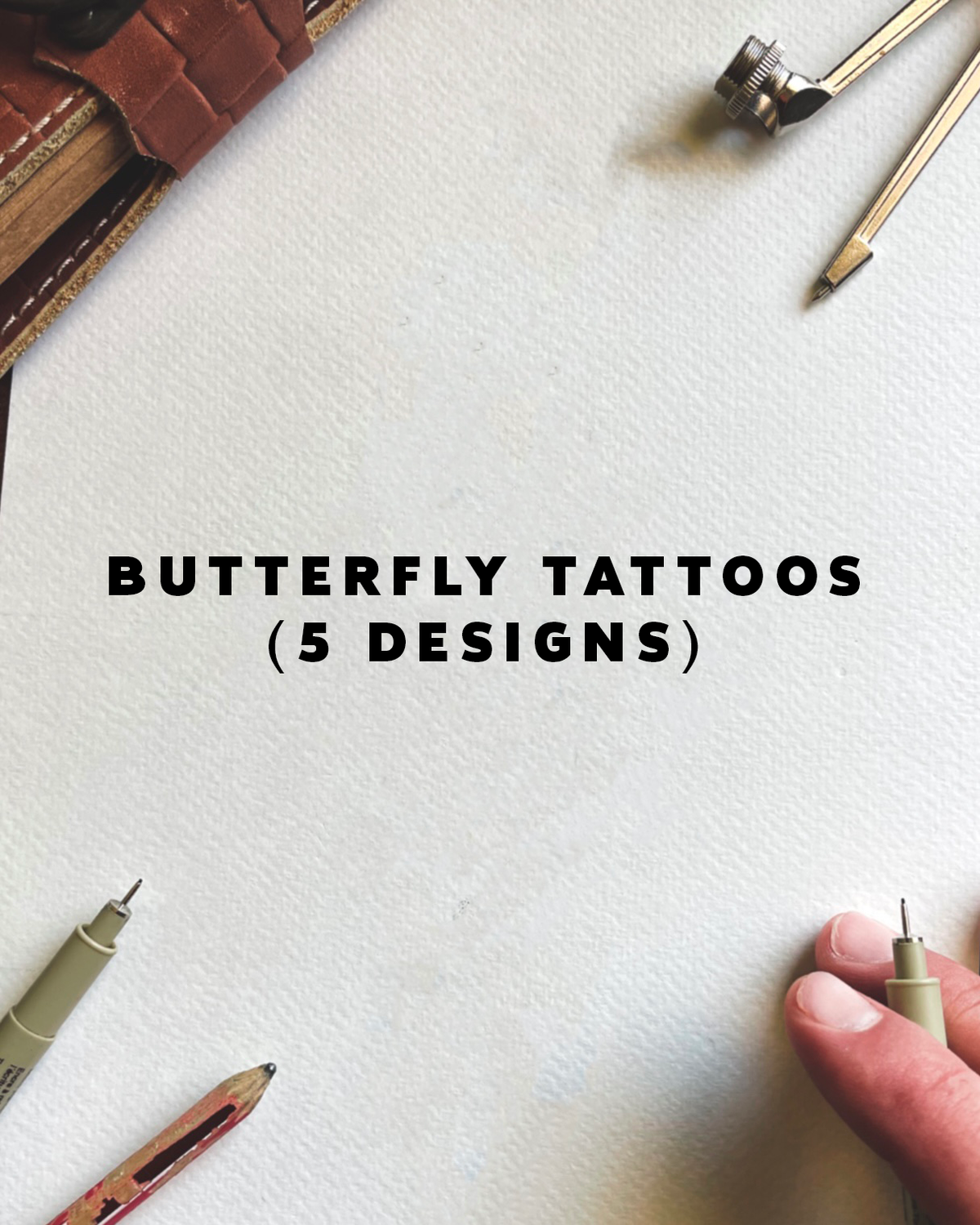 Day 466 - Butterflies (5 designs)
