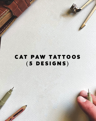 Day 464 - Cat Paws (5 designs)
